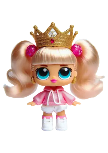 Boneca LOL Surprise com Coroa PNG