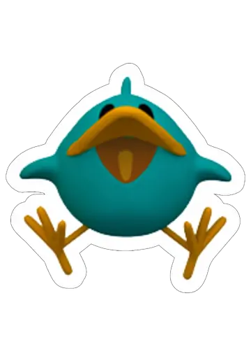 Passarinho Sonequita do Pocoyo PNG