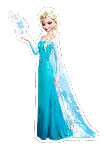Elsa Rainha da Neve Completa PNG