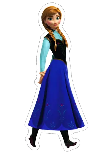 Princesa Anna De Frozen PNG