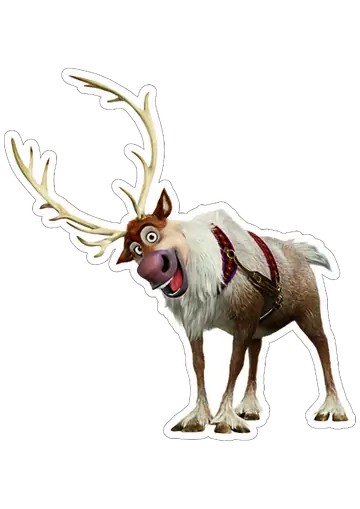 Sven A Rena De Frozen PNG