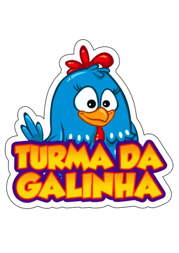 Logo Turma da Galinha PNG
