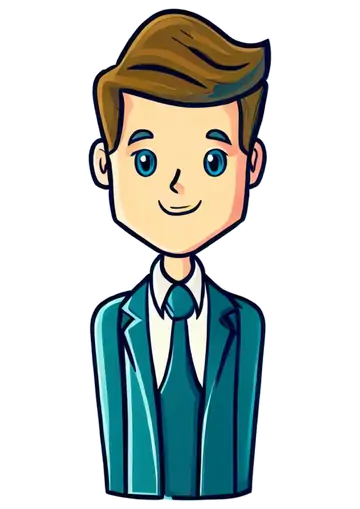 Homem de Terno e Gravata PNG