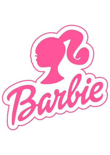Logo Barbie Rosa PNG