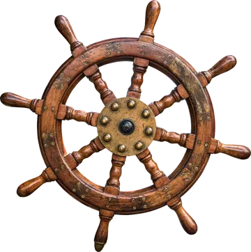 Leme de Navio PNG
