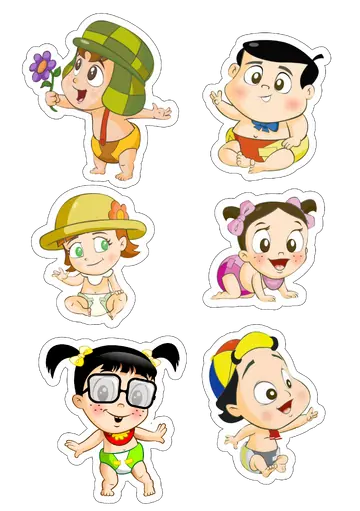 Turma do Chaves Bebê PNG