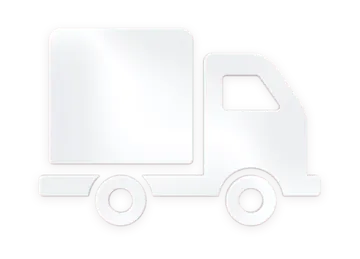 Ícone Caminhão Branco PNG