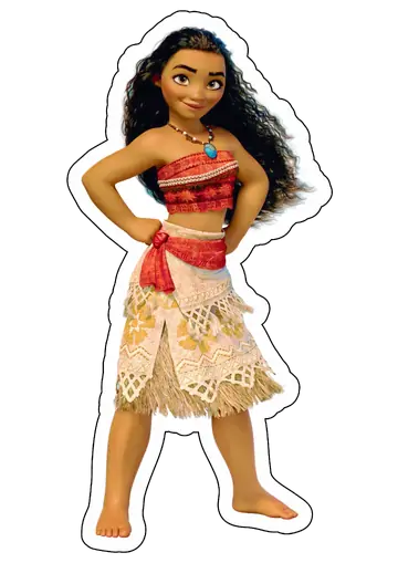 Moana Princesa Disney PNG