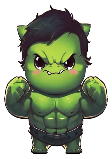 Hulk Baby Bravo PNG