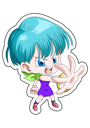 Bulma Cute Dragon Ball Z PNG