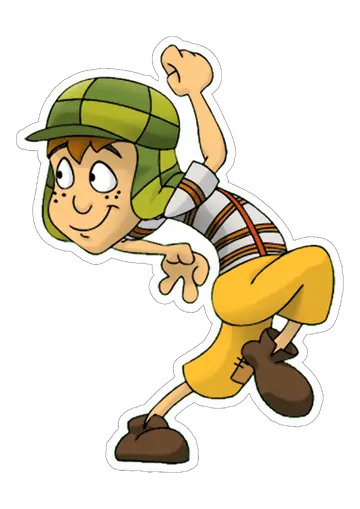 Chaves Animado Pulo Divertido PNG