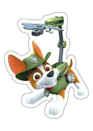 Tracker Patrulha Canina PNG