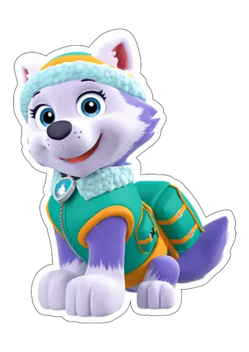 Everest Patrulha Canina Inverno PNG