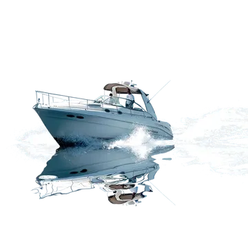 Iate em Alta Velocidade PNG