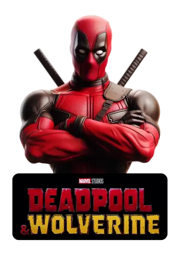 Deadpool E Wolverine Logo E Personagem PNG