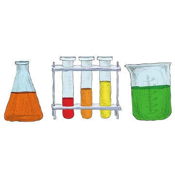 Vidrarias de Laboratório PNG