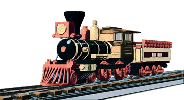 Trem a Vapor PNG