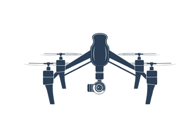 Drone Vetor PNG