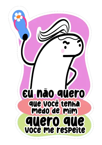 Flork Mãe com Chinelo na Mão PNG