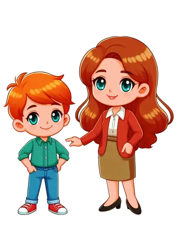 Mãe e Filho Juntos PNG