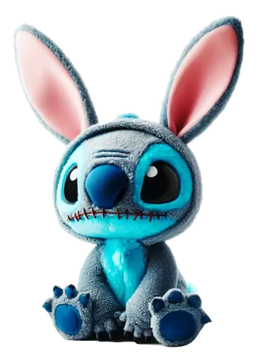 Stitch Coelhinho da Páscoa Pelúcia PNG