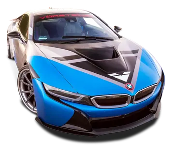 BMW i8 Azul PNG