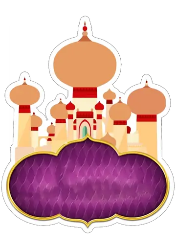 Castelo Aladdin Topo Bolo PNG