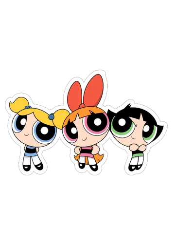 As Meninas Superpoderosas Juntas PNG