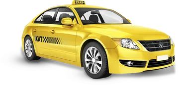 Táxi Amarelo PNG