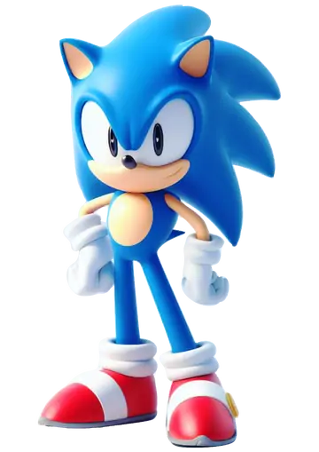 Sonic The Hedgehog Pose Classica PNG