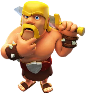 Bárbaro Clash of Clans PNG