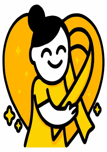 Campanha Setembro Amarelo Coracao PNG