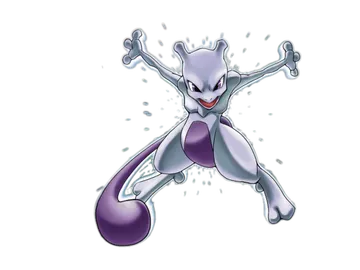 Mewtwo Pokémon PNG