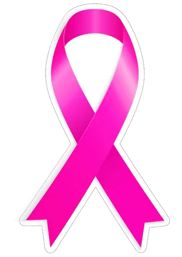 Laço Rosa Simples Outubro Rosa PNG
