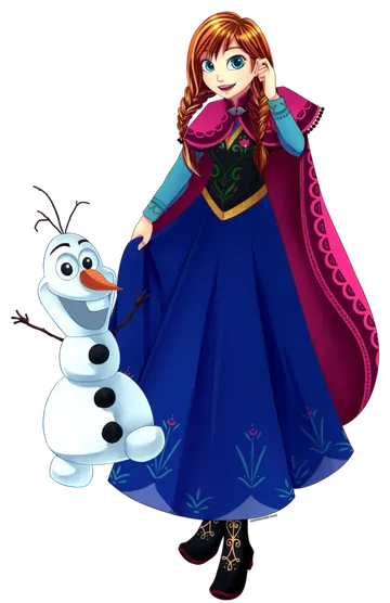 Anna Frozen 6 PNG