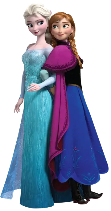 Anna e Elsa Frozen PNG