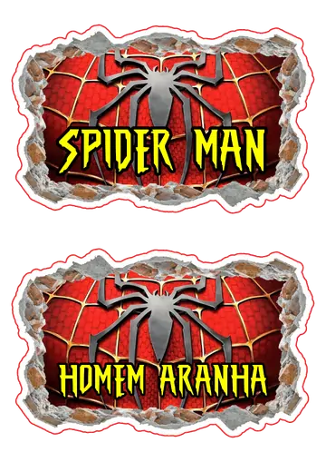 Simbolo Homem Aranha Spider Man Parede PNG