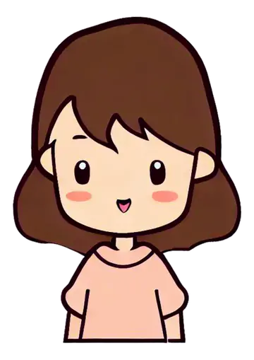 Menina Fofinha Sorrindo PNG