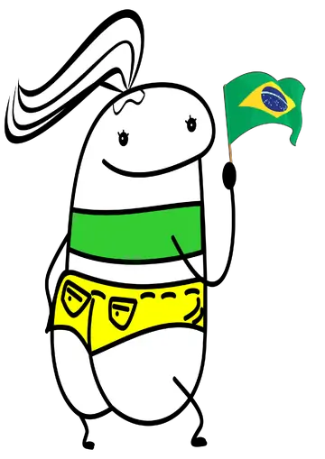 Flork Torcedor do Brasil PNG
