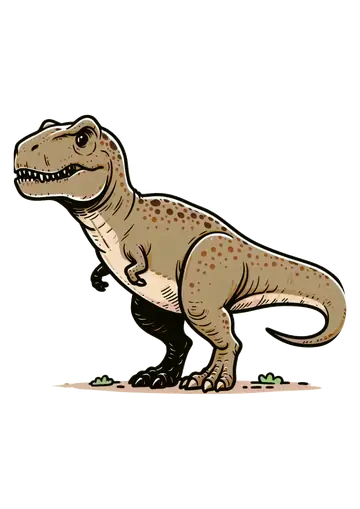 Dinossauro T-Rex Desenho Infantil PNG