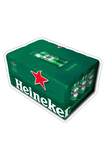 Engradado de Cerveja Heineken PNG