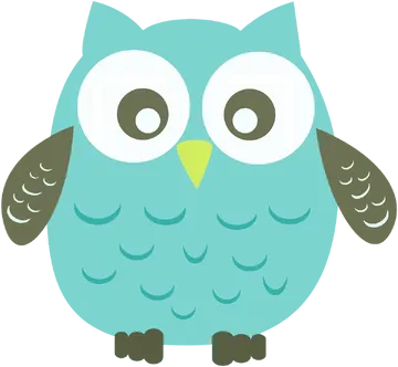 Corujinha Verde 9 PNG