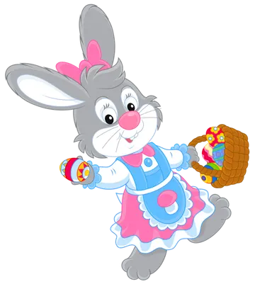 Coelhinha da Páscoa 1 PNG