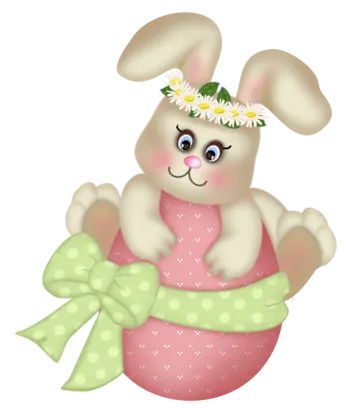 Coelhinha da Páscoa 2 PNG