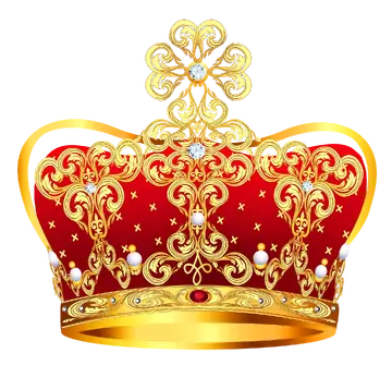 Coroa Dourada 10 PNG