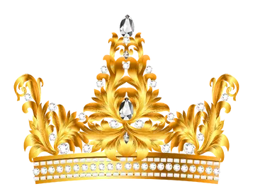 Coroa Dourada 11 PNG