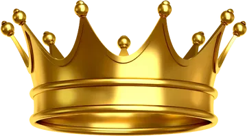 Coroa Dourada 16 PNG