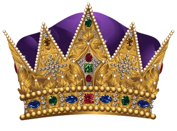 Coroa Dourada 20 PNG