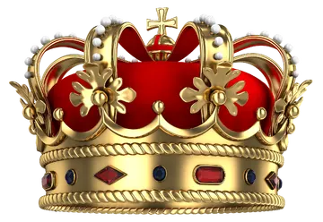 Coroa Dourada 21 PNG