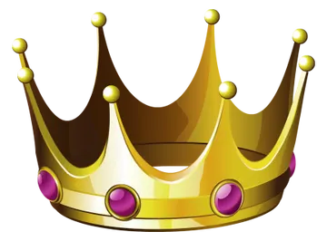 Coroa Dourada 23 PNG